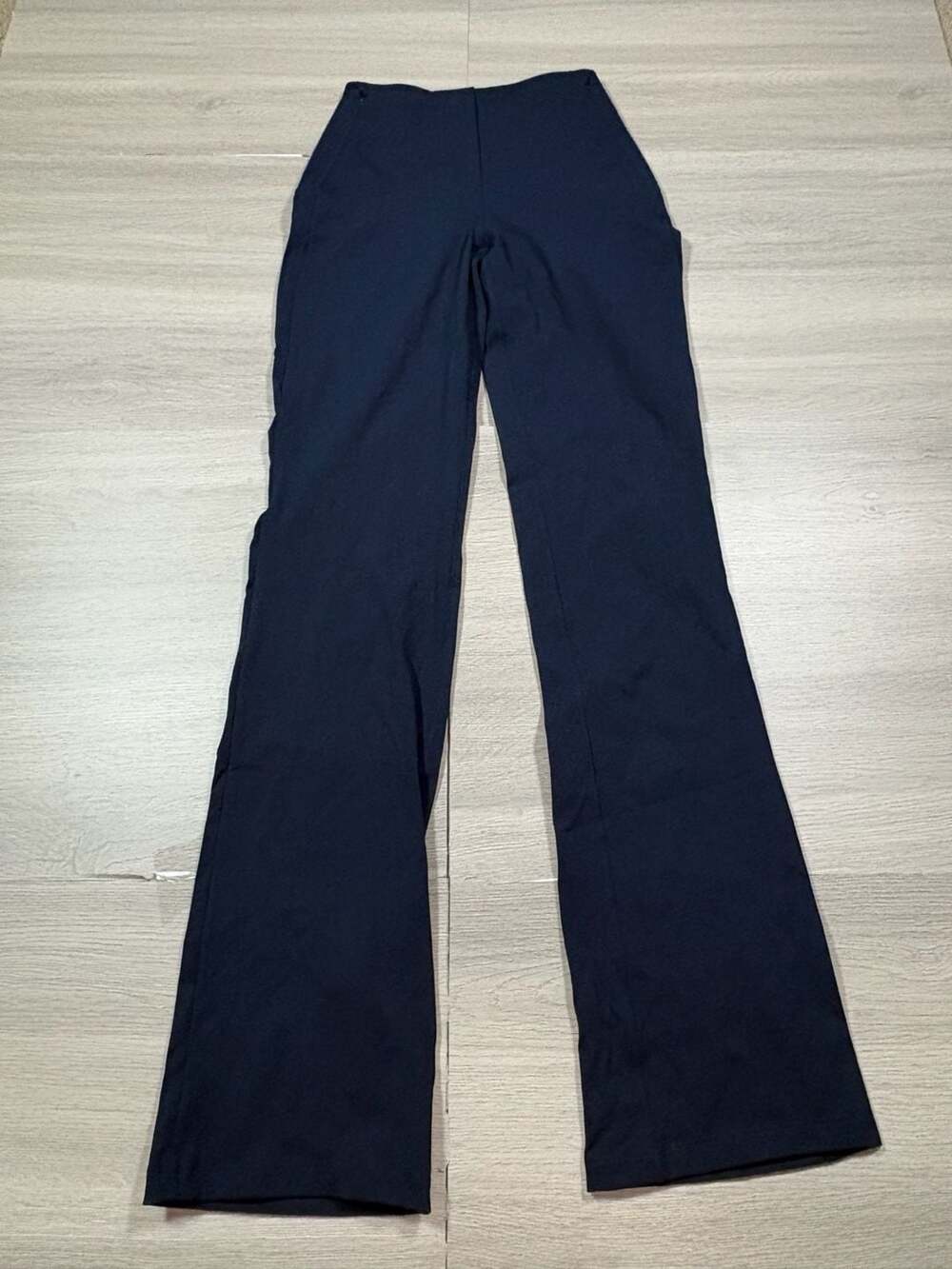 Lululemon Groove Pant Flare Size 0 Navy Blue Yoga Pants